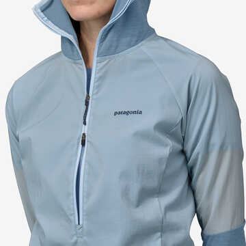 Patagonia Womens Airshed Pro Pullover - Steam Blue