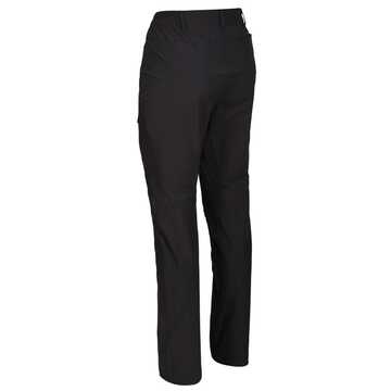 Regatta Womens Highton Stretch Walking Trousers - Black