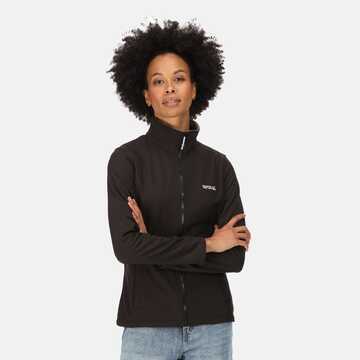 Regatta Womens Connie V Softshell Walking Jacket | Black