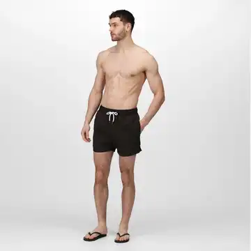 Regatta Mens Mawson III Swim Shorts | Black
