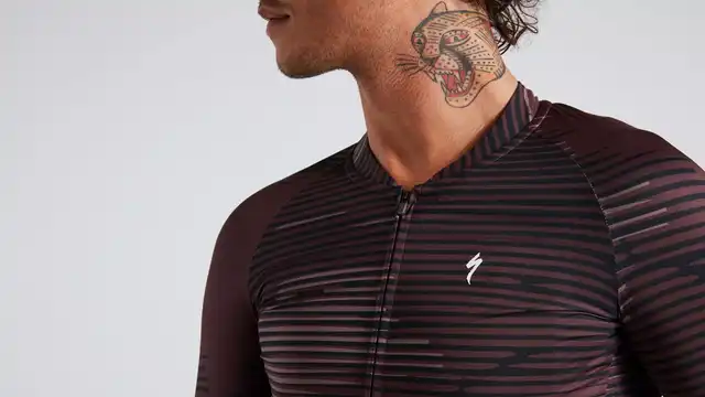 Specialized Mens SL Blur Short Sleeve Jersey - Slate
