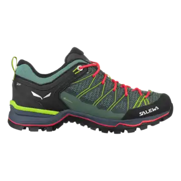 Salewa Mountain Trainer Lite GORE-TEX® Womens Shoes - Feld Green/Fluo Coral