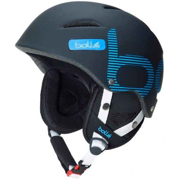 Bolle B-Style Ski Helmet Soft Navy & Mint Stripes