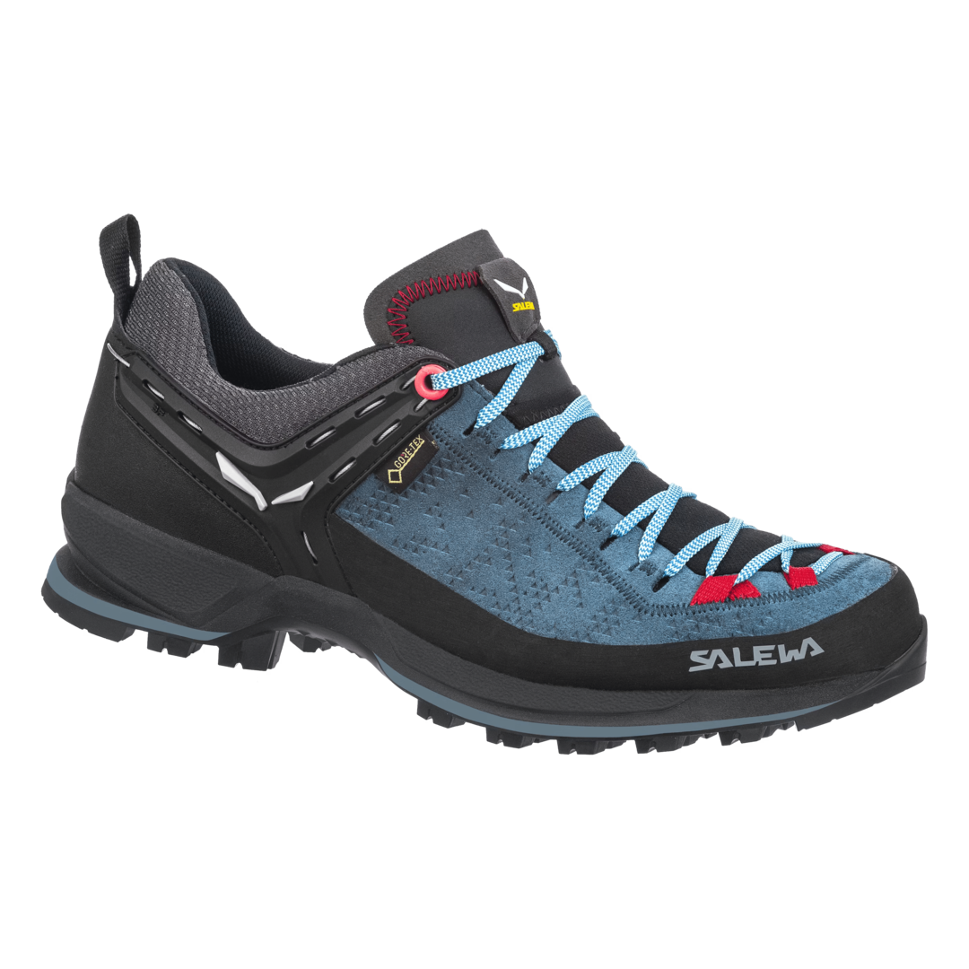 Salewa Mountain Trainer 2 Gore-Tex® Womens Shoes - Dark Denim/Fluo Coral