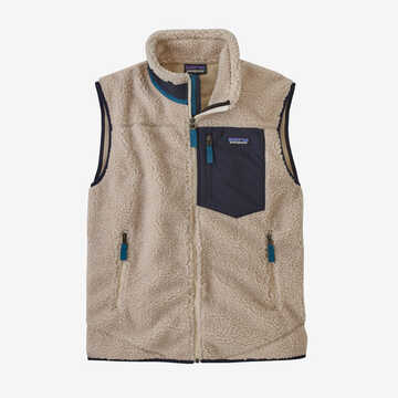 Patagonia Mens Classic Retro-X® Fleece Vest - Natural