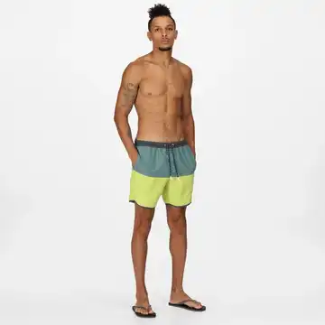 Regatta Mens Benicio Swim Shorts | Sea Pine
