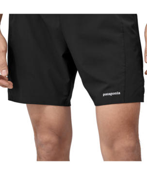 Patagonia Mens Strider Pro Shorts - 7" - Black