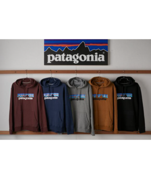 Patagonia P-6 Logo Uprisal Hoody - Gravel Heather